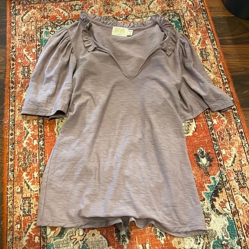 Nation LTD Lavender Top size M